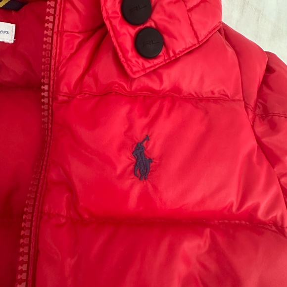 Polo Ralph Lauren Red Baby Boys Puffer Jacket - Picture 4 of 7